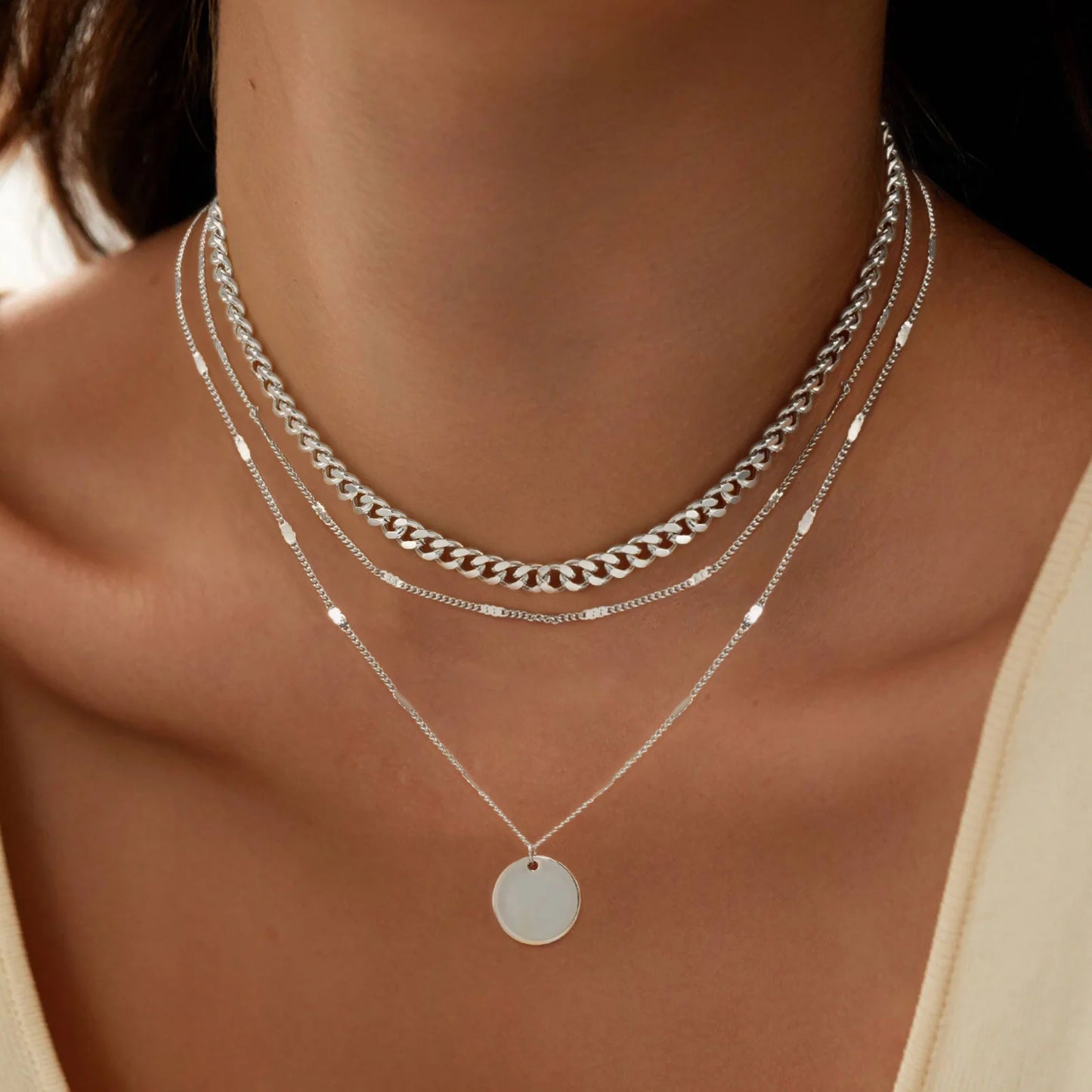 Layered Pendant Necklaces